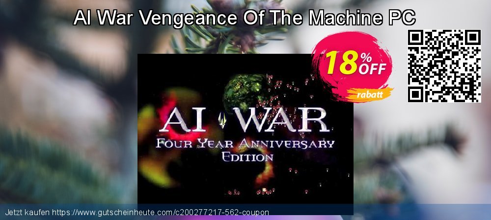 AI War Vengeance Of The Machine PC toll Preisnachlässe Bildschirmfoto