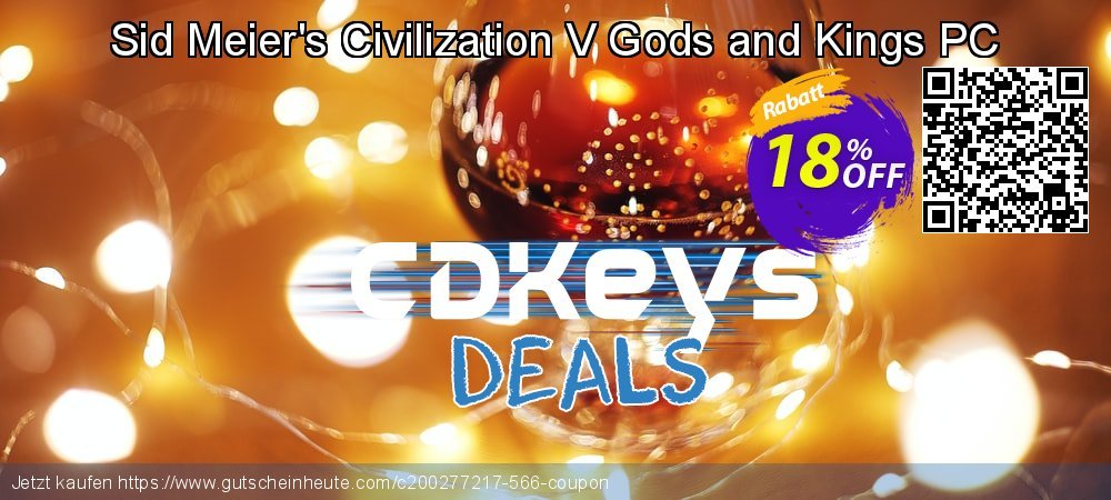 Sid Meier's Civilization V Gods and Kings PC aufregenden Diskont Bildschirmfoto