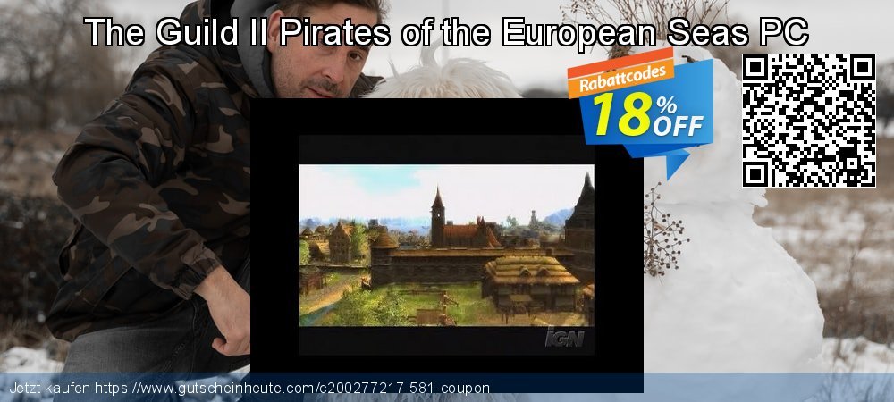 The Guild II Pirates of the European Seas PC unglaublich Promotionsangebot Bildschirmfoto