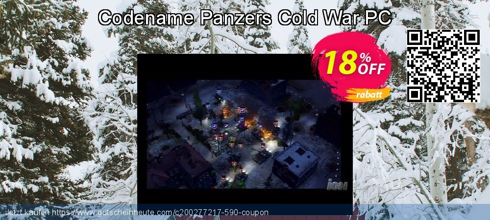 Codename Panzers Cold War PC überraschend Preisnachlass Bildschirmfoto