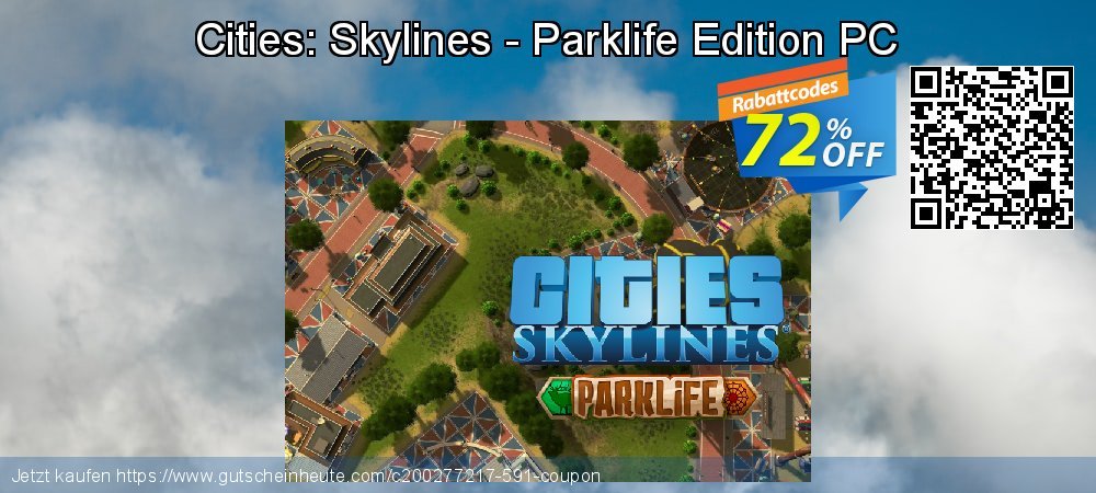 Cities: Skylines - Parklife Edition PC formidable Förderung Bildschirmfoto