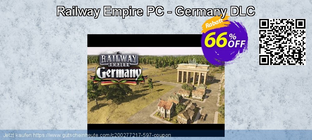Railway Empire PC - Germany DLC aufregenden Angebote Bildschirmfoto