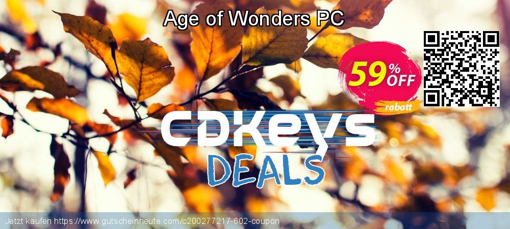 Age of Wonders PC genial Disagio Bildschirmfoto