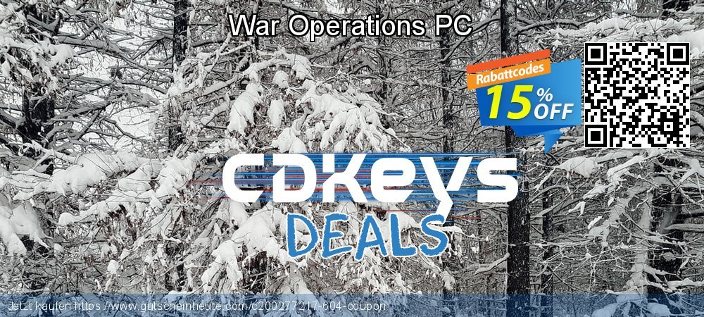 War Operations PC klasse Ausverkauf Bildschirmfoto