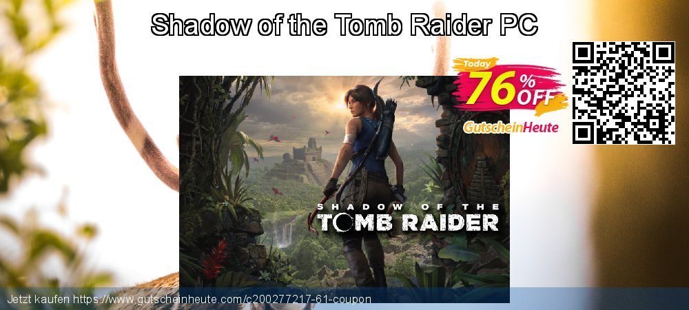 Shadow of the Tomb Raider PC ausschließlich Ermäßigung Bildschirmfoto