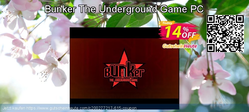 Bunker The Underground Game PC wunderbar Promotionsangebot Bildschirmfoto