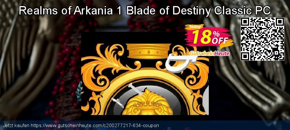 Realms of Arkania 1 Blade of Destiny Classic PC spitze Diskont Bildschirmfoto