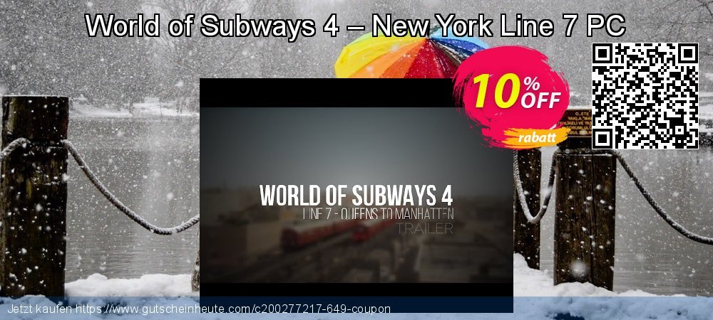World of Subways 4 – New York Line 7 PC wunderschön Promotionsangebot Bildschirmfoto