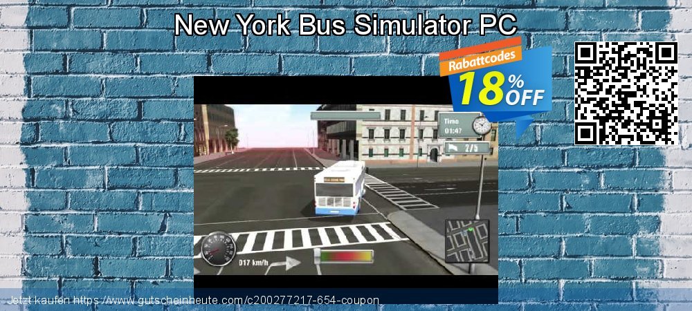 New York Bus Simulator PC verwunderlich Verkaufsförderung Bildschirmfoto