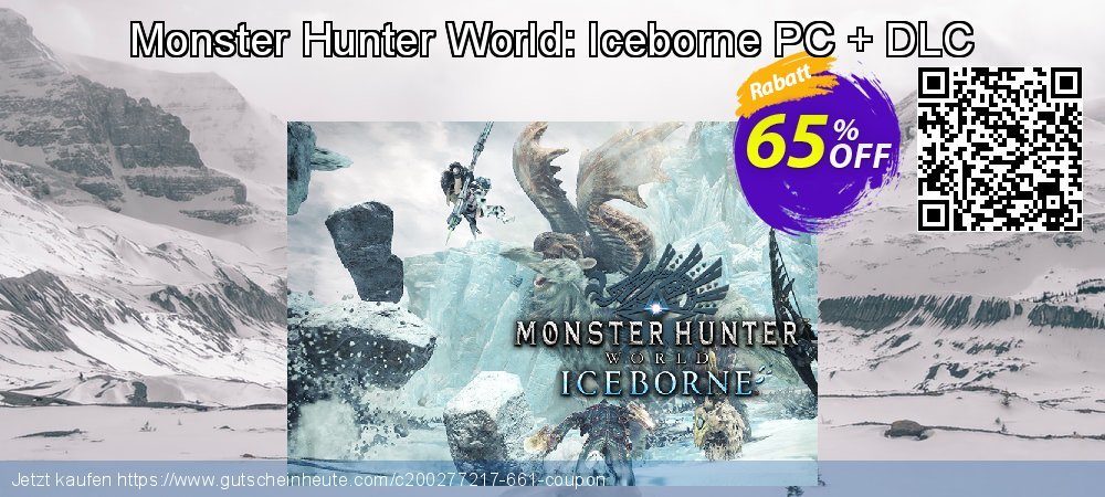 Monster Hunter World: Iceborne PC + DLC umwerfenden Sale Aktionen Bildschirmfoto