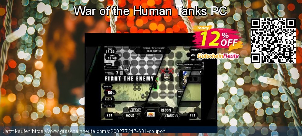 War of the Human Tanks PC verblüffend Preisnachlässe Bildschirmfoto