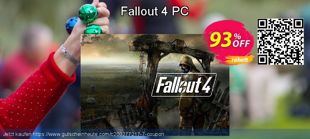Fallout 4 PC wundervoll Ermäßigung Bildschirmfoto