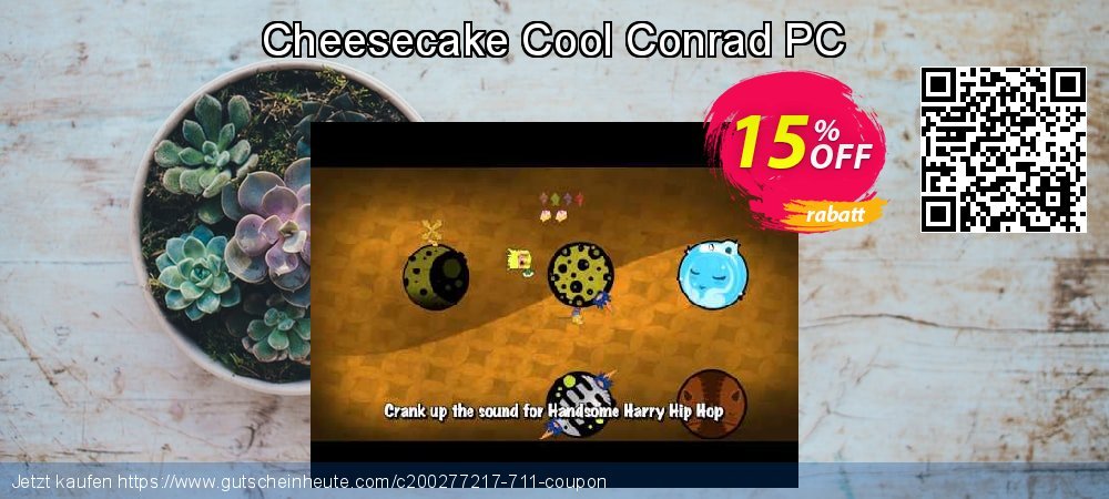 Cheesecake Cool Conrad PC wunderschön Beförderung Bildschirmfoto