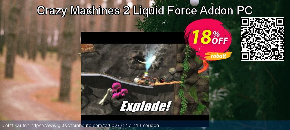 Crazy Machines 2 Liquid Force Addon PC verwunderlich Angebote Bildschirmfoto
