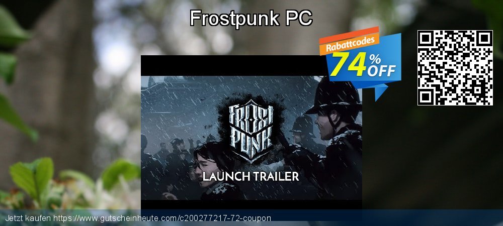 Frostpunk PC wunderschön Ermäßigungen Bildschirmfoto