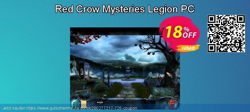 Red Crow Mysteries Legion PC genial Preisnachlass Bildschirmfoto