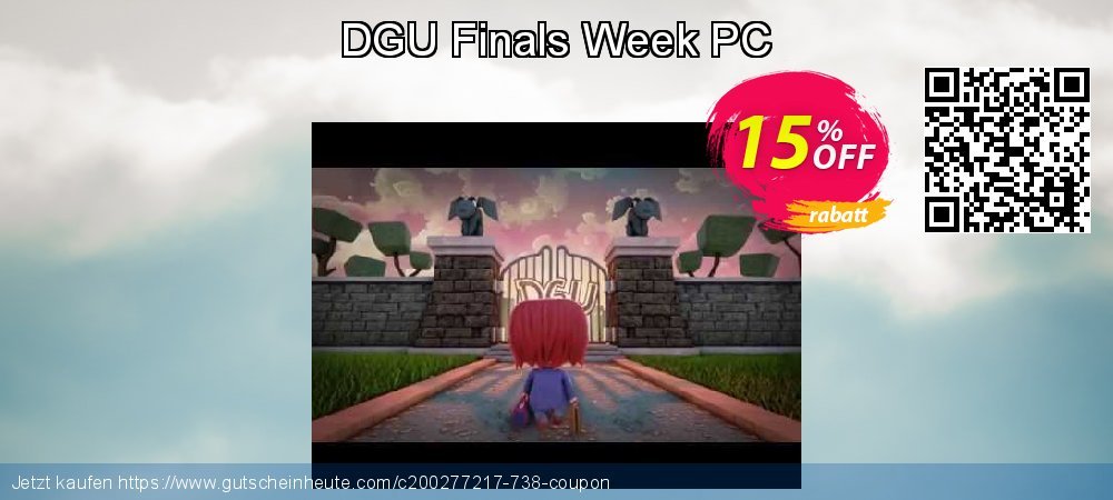 DGU Finals Week PC großartig Disagio Bildschirmfoto