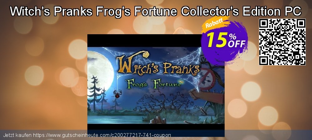 Witch's Pranks Frog's Fortune Collector's Edition PC super Außendienst-Promotions Bildschirmfoto