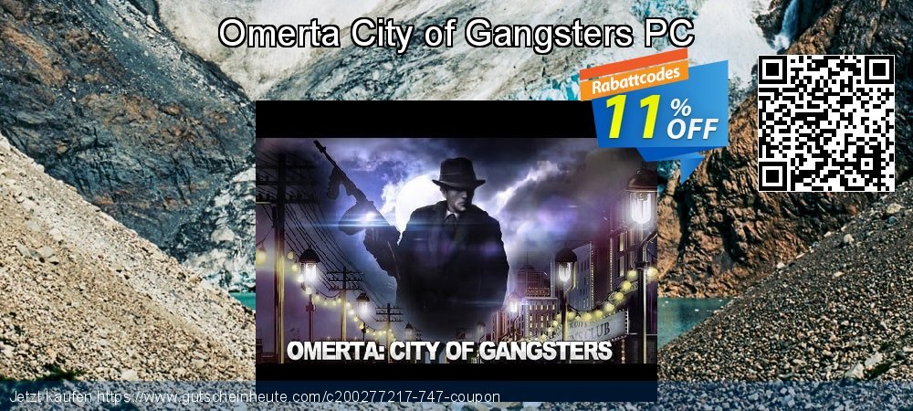 Omerta City of Gangsters PC verwunderlich Rabatt Bildschirmfoto