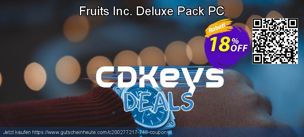 Fruits Inc. Deluxe Pack PC toll Ermäßigungen Bildschirmfoto