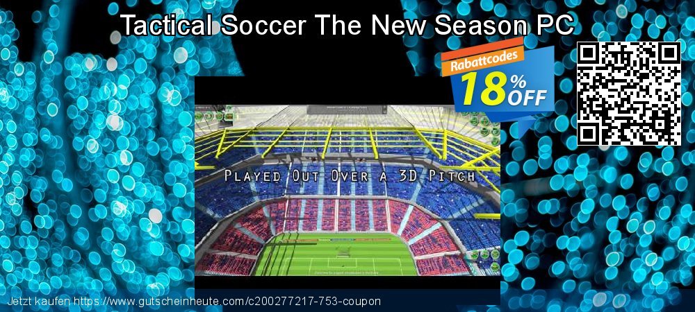 Tactical Soccer The New Season PC umwerfende Diskont Bildschirmfoto