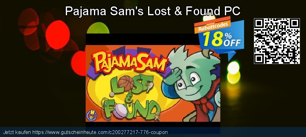 Pajama Sam's Lost & Found PC überraschend Preisreduzierung Bildschirmfoto