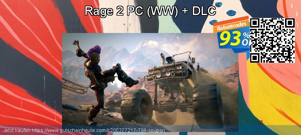 Rage 2 PC - WW + DLC umwerfende Angebote Bildschirmfoto