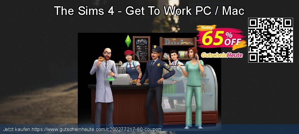 The Sims 4 - Get To Work PC / Mac beeindruckend Verkaufsförderung Bildschirmfoto