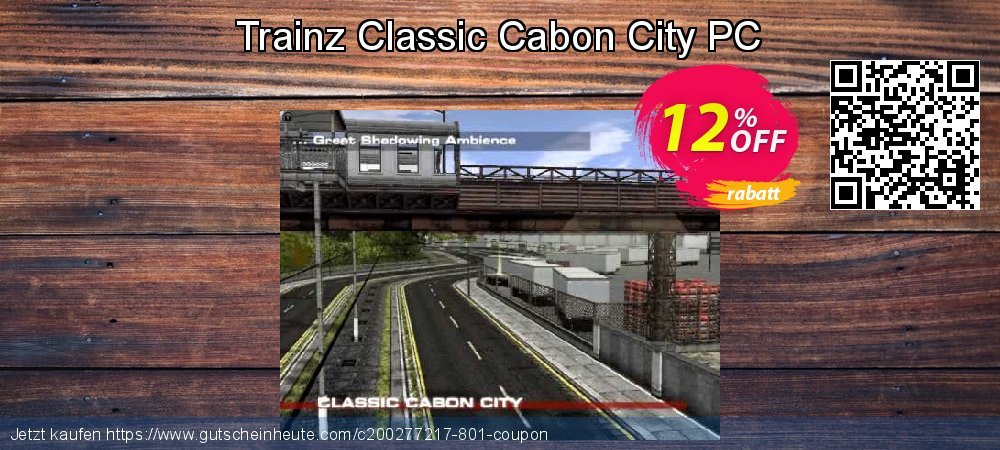 Trainz Classic Cabon City PC wunderbar Angebote Bildschirmfoto