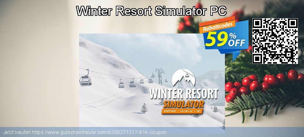 Winter Resort Simulator PC aufregenden Sale Aktionen Bildschirmfoto