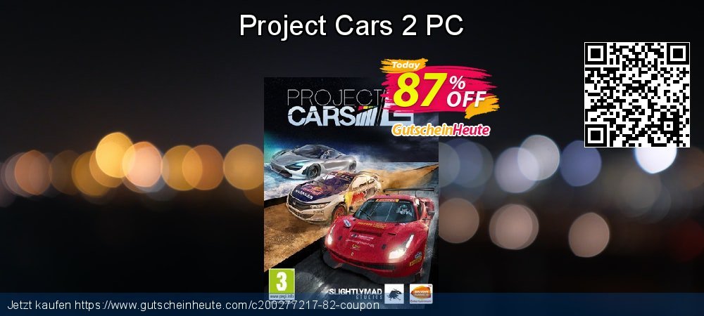 Project Cars 2 PC aufregenden Außendienst-Promotions Bildschirmfoto