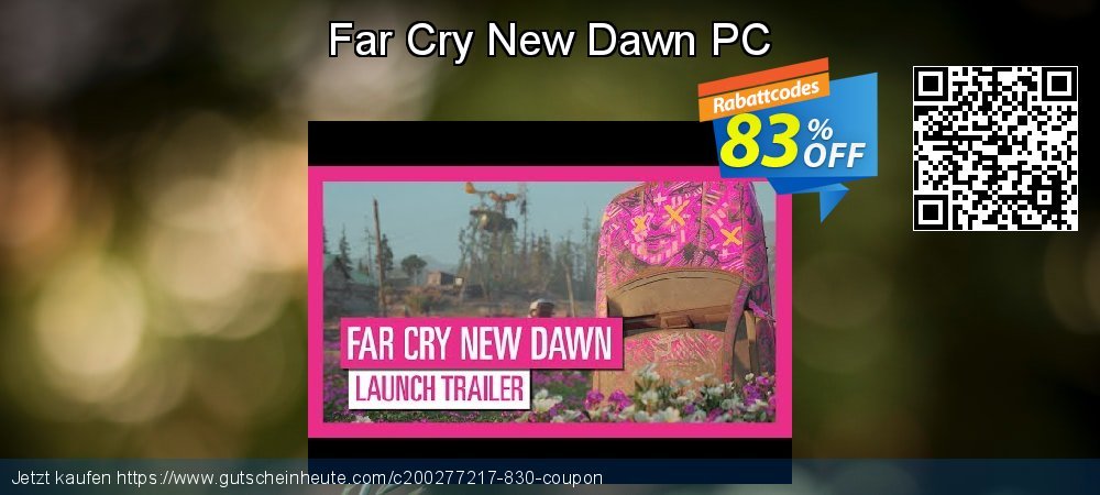 Far Cry New Dawn PC fantastisch Beförderung Bildschirmfoto