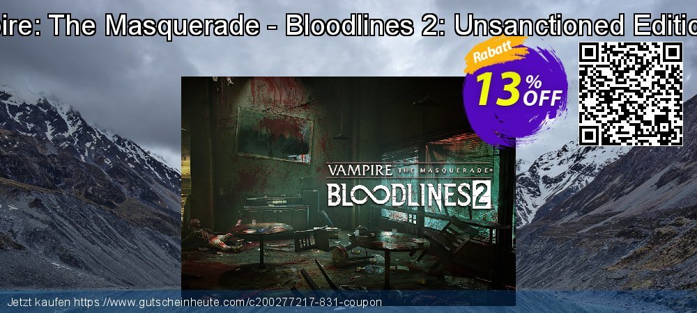 Vampire: The Masquerade - Bloodlines 2: Unsanctioned Edition PC großartig Sale Aktionen Bildschirmfoto