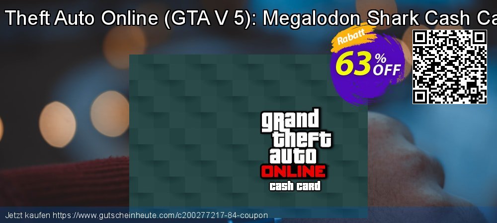 Grand Theft Auto Online - GTA V 5 : Megalodon Shark Cash Card PC umwerfenden Preisnachlass Bildschirmfoto