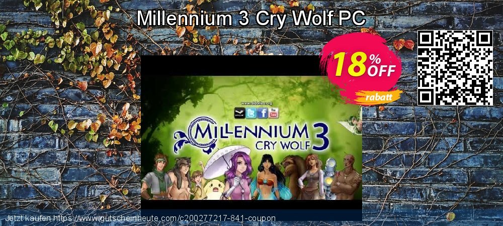 Millennium 3 Cry Wolf PC toll Verkaufsförderung Bildschirmfoto