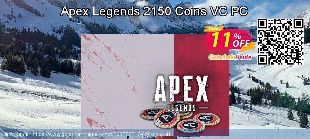 Apex Legends 2150 Coins VC PC Sonderangebote Verkaufsförderung Bildschirmfoto