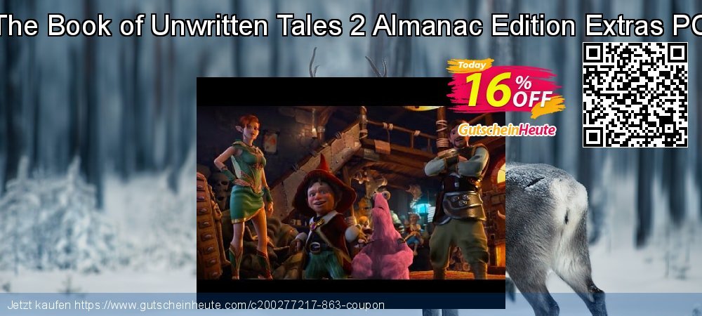The Book of Unwritten Tales 2 Almanac Edition Extras PC wunderbar Förderung Bildschirmfoto