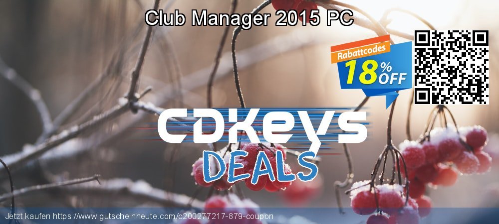 Club Manager 2015 PC geniale Preisnachlass Bildschirmfoto