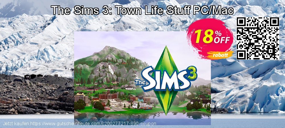 The Sims 3: Town Life Stuff PC/Mac erstaunlich Ermäßigung Bildschirmfoto