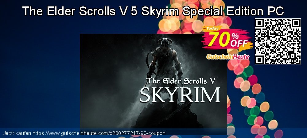 The Elder Scrolls V 5 Skyrim Special Edition PC exklusiv Preisnachlässe Bildschirmfoto