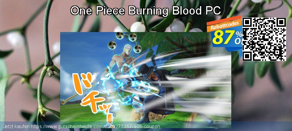 One Piece Burning Blood PC faszinierende Diskont Bildschirmfoto