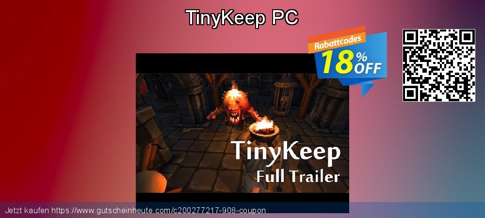 TinyKeep PC umwerfende Disagio Bildschirmfoto