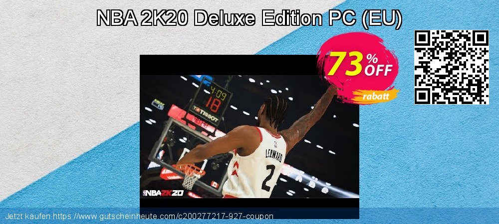 NBA 2K20 Deluxe Edition PC - EU  super Ausverkauf Bildschirmfoto