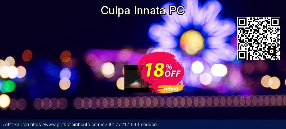 Culpa Innata PC ausschließlich Förderung Bildschirmfoto