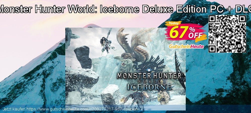 Monster Hunter World: Iceborne Deluxe Edition PC + DLC atemberaubend Diskont Bildschirmfoto
