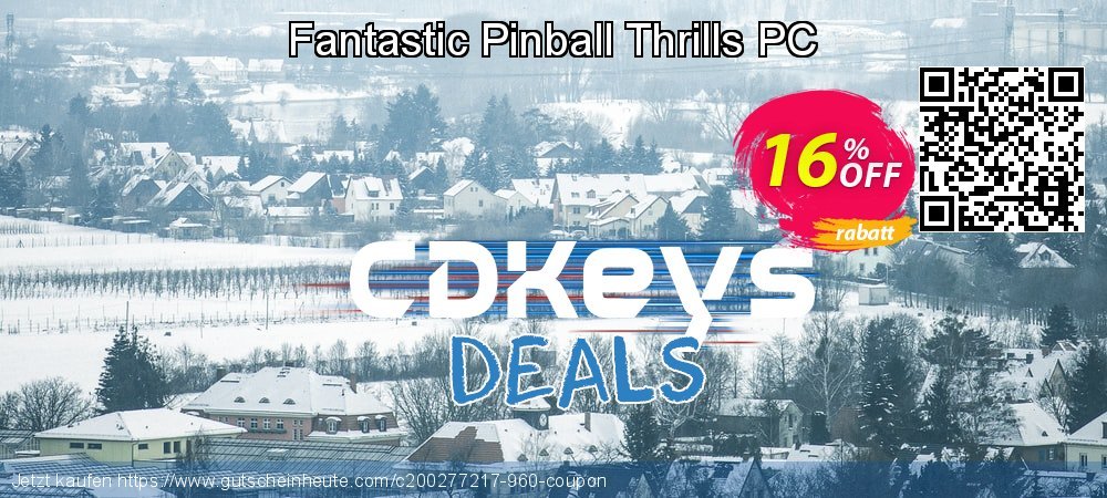 Fantastic Pinball Thrills PC verblüffend Verkaufsförderung Bildschirmfoto