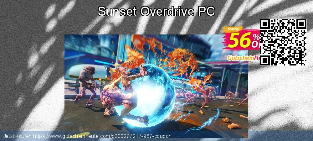 Sunset Overdrive PC beeindruckend Sale Aktionen Bildschirmfoto