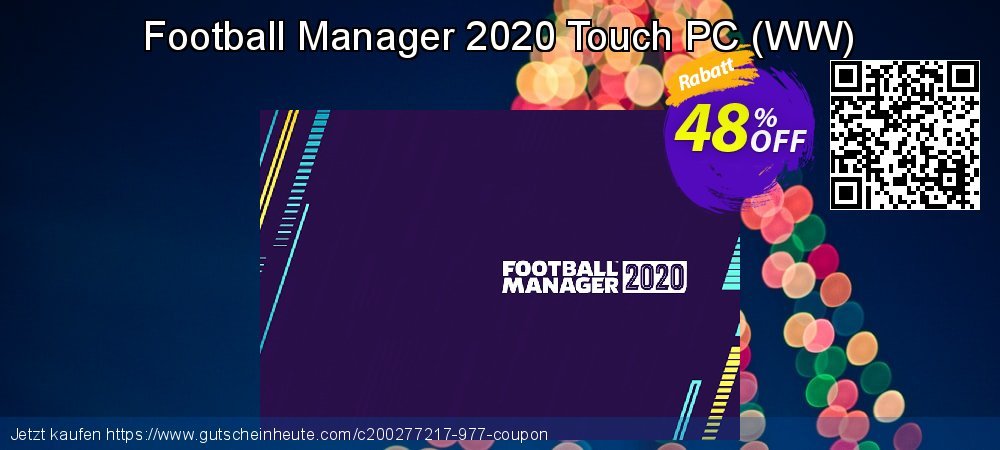 Football Manager 2020 Touch PC - WW  exklusiv Verkaufsförderung Bildschirmfoto