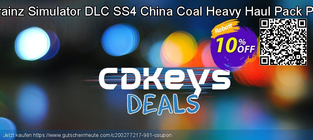 Trainz Simulator DLC SS4 China Coal Heavy Haul Pack PC besten Preisnachlass Bildschirmfoto