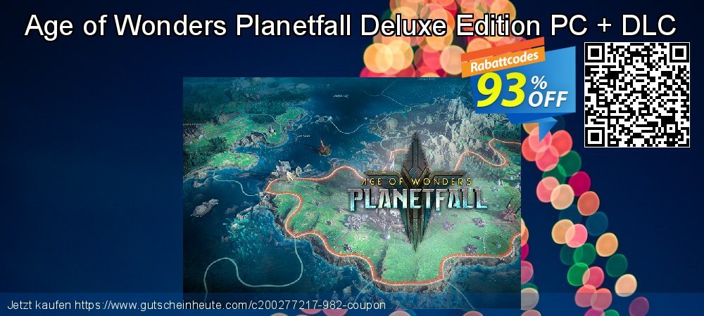 Age of Wonders Planetfall Deluxe Edition PC + DLC Sonderangebote Förderung Bildschirmfoto